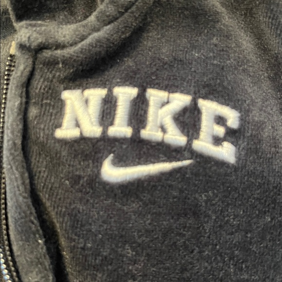 Nike Black Velour Toddler Hoodie Set - Picture 7 of 7